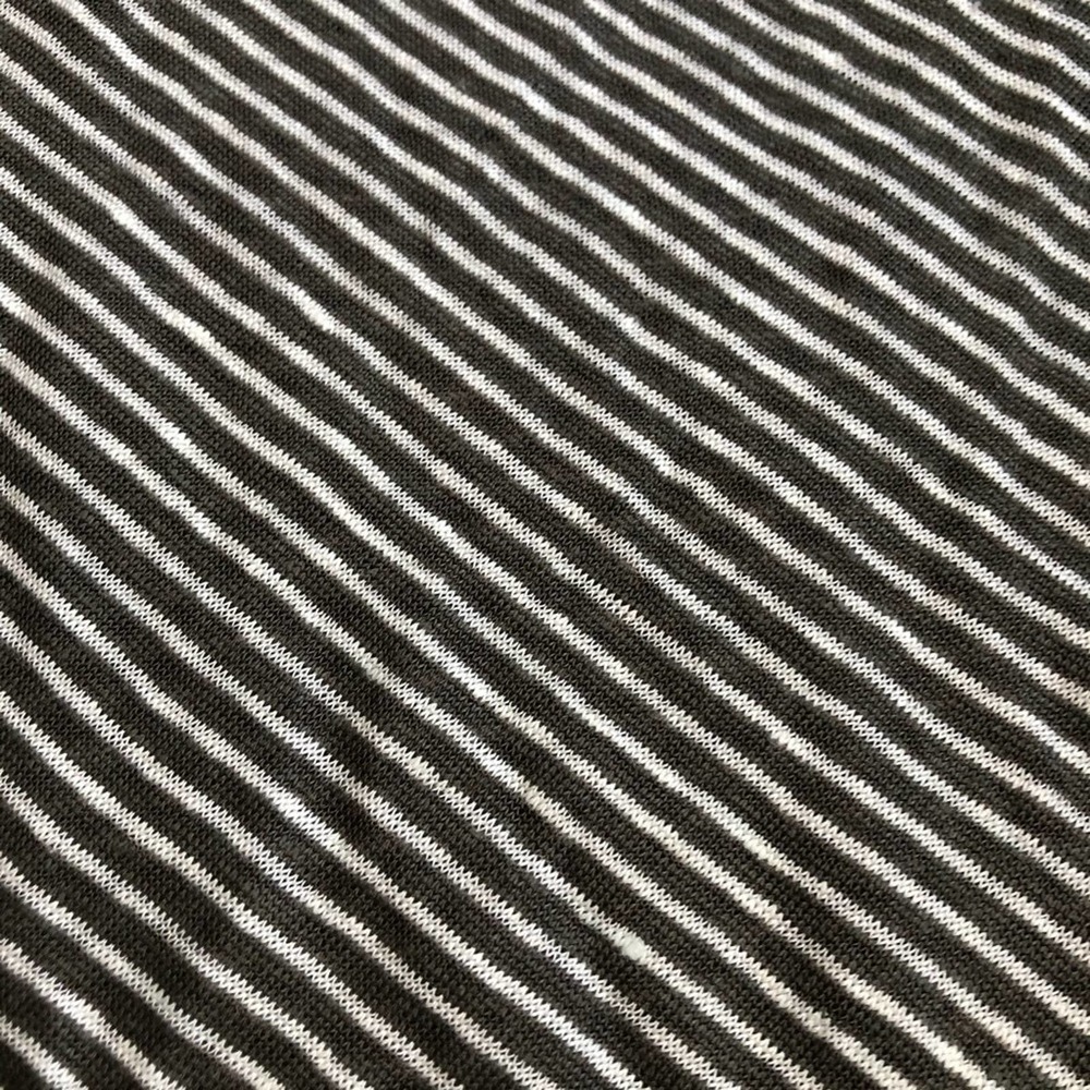 C&C California Women’s Stripped Linen Top SZ M - Picture 3 of 5